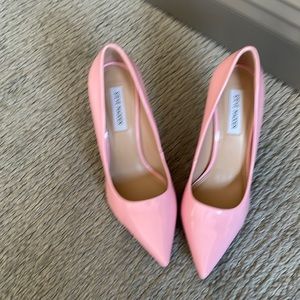 Pink stiletto heels size 10 Steve Madden